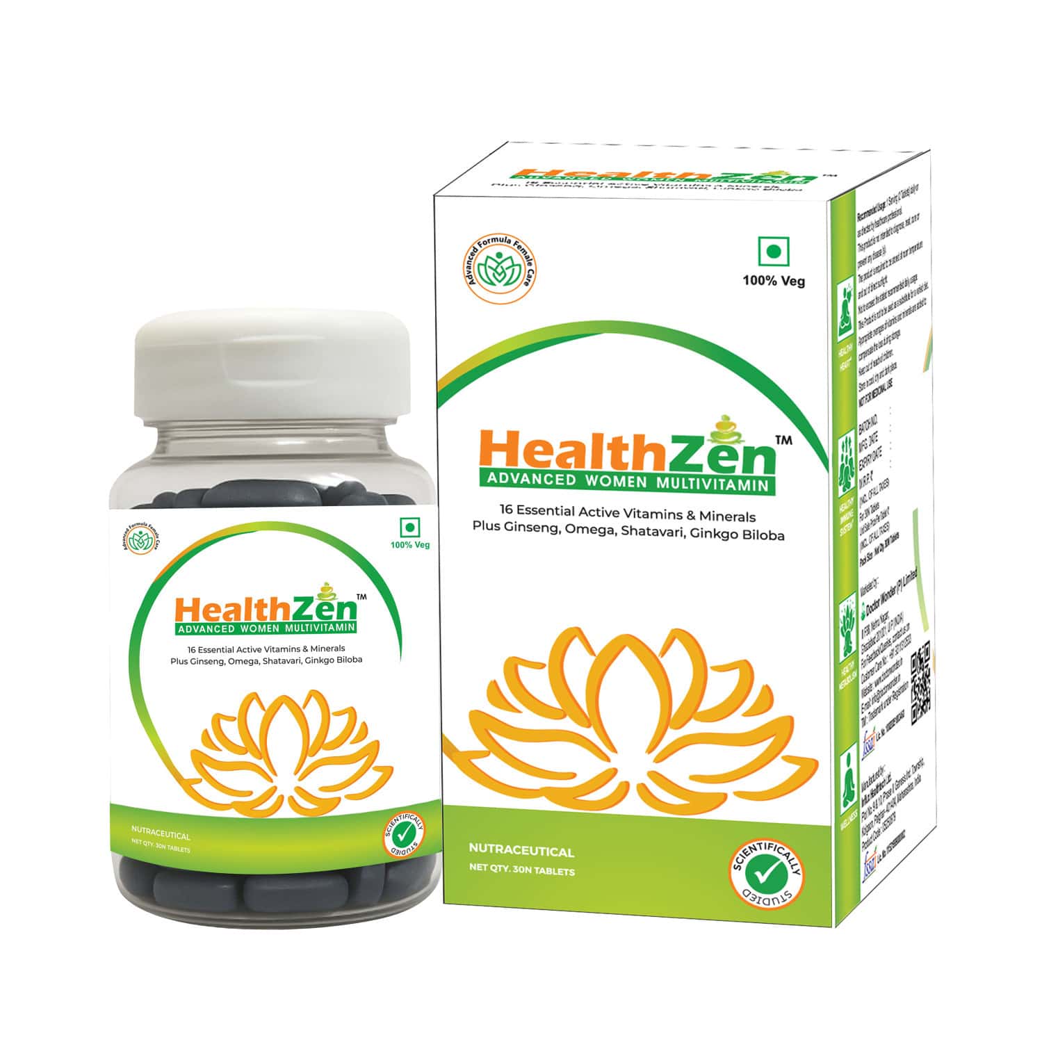 Healthzen Woman Multivitamin Tablet - 30n