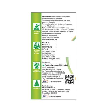 Healthzen Woman Multivitamin Tablet - 30n