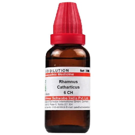 Dr. Willmar Schwabe India Rhamnus Catharticus Dilution 6 Ch 30 Ml