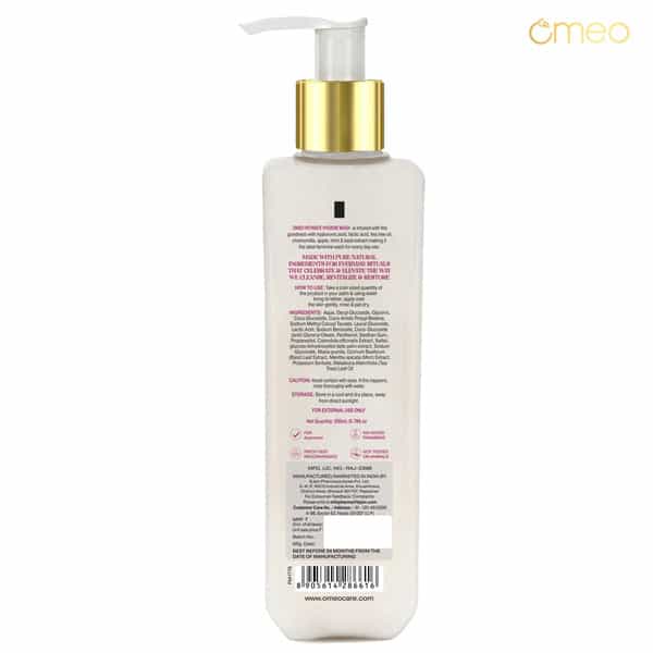 Omeo Intimate Hygiene Wash With Hyaluronic Acid - 200Ml