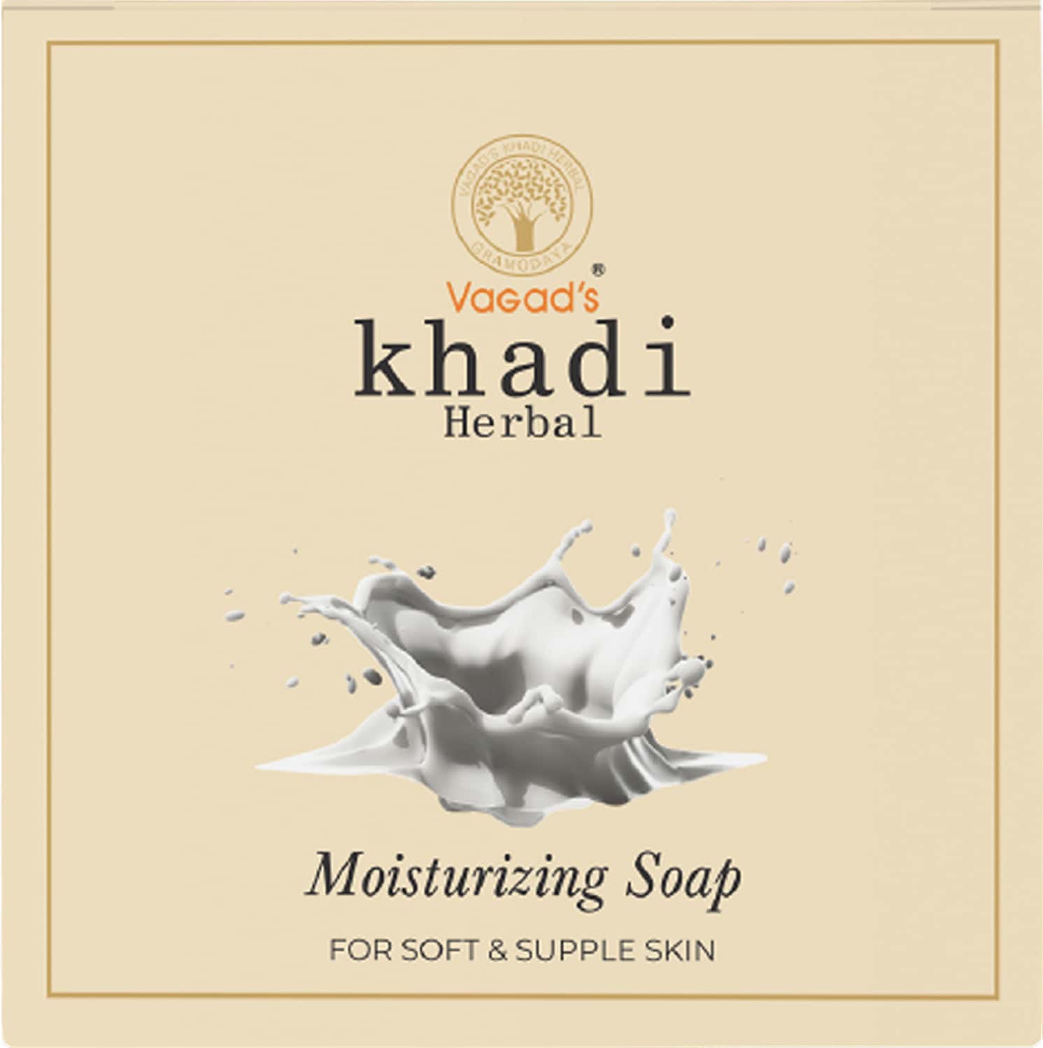 Buy VAGAD'S KHADI MOISTURIZING SOAP 100GM DEEPLY NOURISHES YOUR SKIN