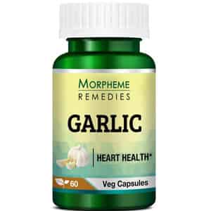 Morpheme Remedies Garlic 500 Mg - 60 Veg Capsules