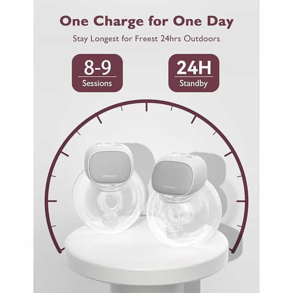 Momcozy Breast Pump S9 Double Grey