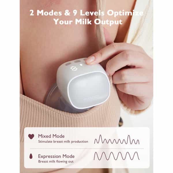 Momcozy Breast Pump S9 Double Grey
