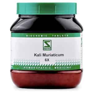 Dr. Willmar Schwabe India Kali Muriaticum Biochemic Tablet 6x 550 No's