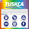 Tuskca Multivitamin Effervescent Tablet Lime And Lemon - Bottle (20)