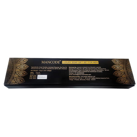 Mancode Luxury Oudh Soap Gift Set 5 X 125gm For Men