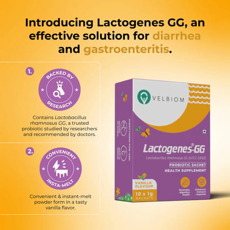 Velbiom Lactogenes Gg Vanilla Powder (10 No)