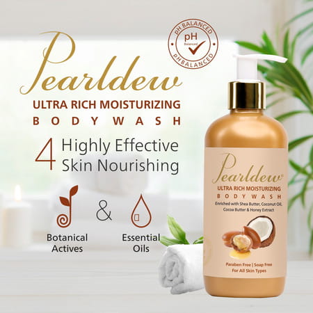 Pearldew Winter Care Combo (Face Wash 100ml + Body Wash 300ml + Moisturizing Lotion 100ml)