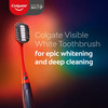 Colgate Visible White O2 Manual Toothbrush - 2 Pcs | Helps Prevent Bad Breath | Cavities