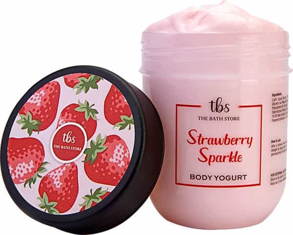 The Bath Store Strawberry Sparkle Body Yogurt 200Gm