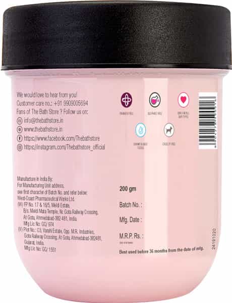 The Bath Store Strawberry Sparkle Body Yogurt 200Gm