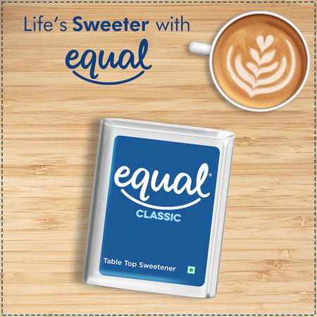 Equal Classic Zero Calorie Sweetener Sugar Free Calorie Control 300 Tablets Pack Of 4