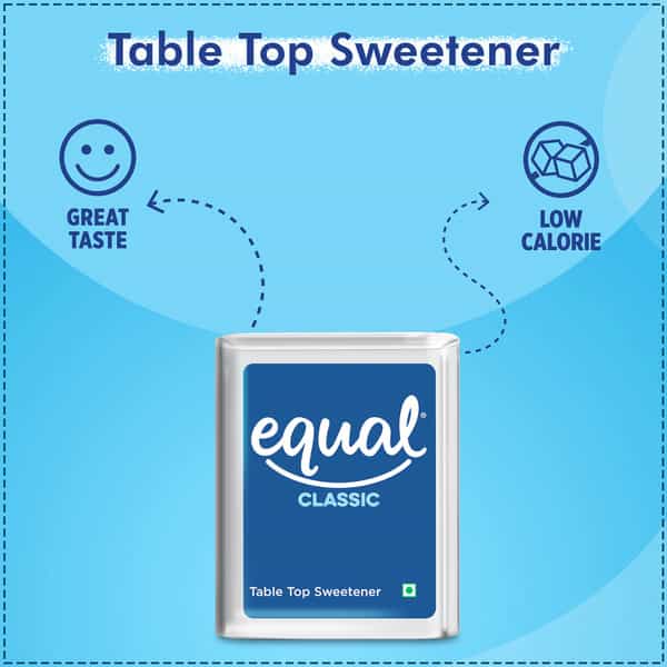 Equal Classic Zero Calorie Sweetener Sugar Free Calorie Control 300 Tablets Pack Of 4