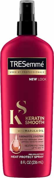 Tresemme Keratin Smooth Heat Protection Shine Spray With Marula Oil - 236 Ml