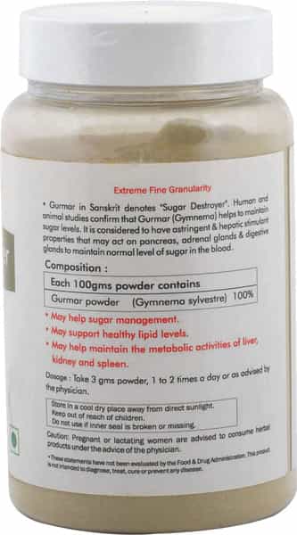 Herbal Hills Gurmar Powder - 100 Gms (Pack Of 2)