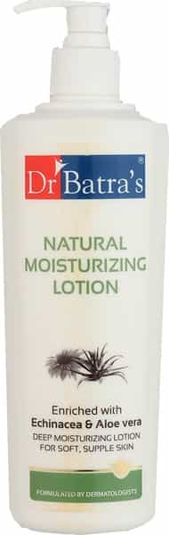 Dr Batra's Natural Moisturizing Lotion Enriched With Echinacea & Aloe Vera - 400 Ml