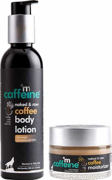 Mcaffeine Coffee Face Moisturizer And Body Lotion Combo For Complete Winter Care