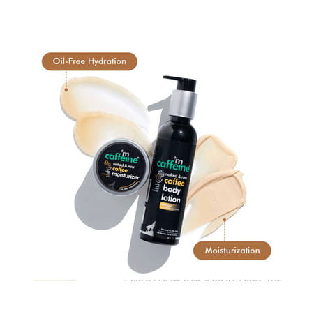 Mcaffeine Coffee Face Moisturizer And Body Lotion Combo For Complete Winter Care