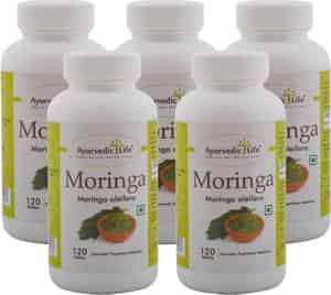 Ayurvedic Life Moringa 120 Tablets (pack Of 5)
