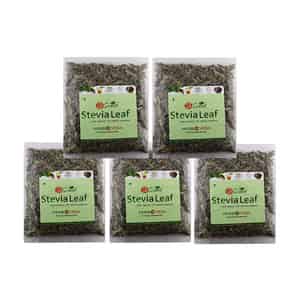 So Sweet Stevia 25 Gms Stevia Leaves 100% Natural Sweetener - Sugarfree (Pack Of 5)