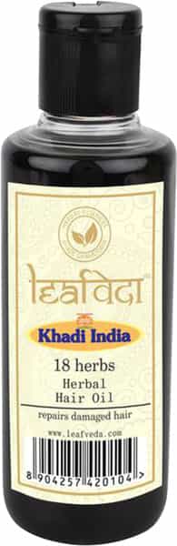 Khadi Leafveda 18 Herbs Hair Oil 210 Ml