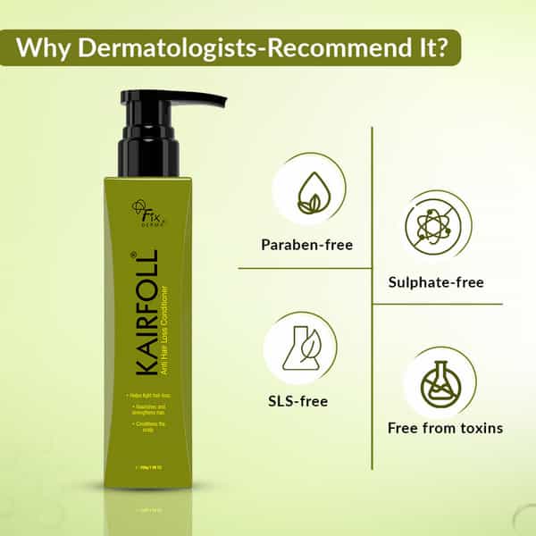 Fixderma Kairfoll Anti Hair Loss Conditioner For Dry Frizzy Hair - 200 Gm