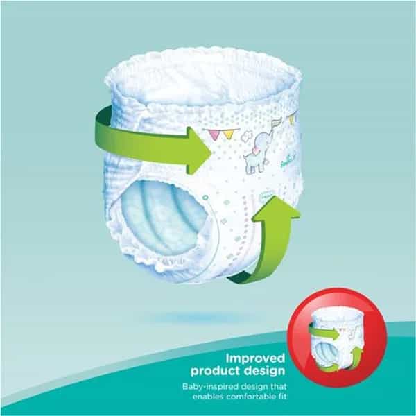 Pampers Baby Dry Pants Size Small Diaper 2