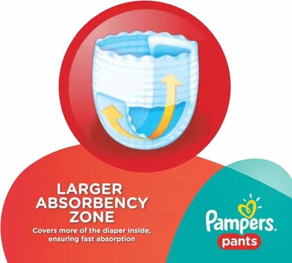 Pampers Baby Dry Pants Size Small Diaper 2