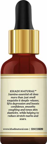 Khadi Natural Jasmine Essential Oil - 15 Ml