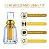 Ajmal Wisal Dhahab Edp 50Ml Perfume For Men And Oudh Mukhallat Cp Oil Women 6Ml For Unisex