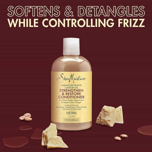 Shea Moisture Jamaican Black Castor Oil Grow & Restore Rinse Out Conditioner | 384 Ml