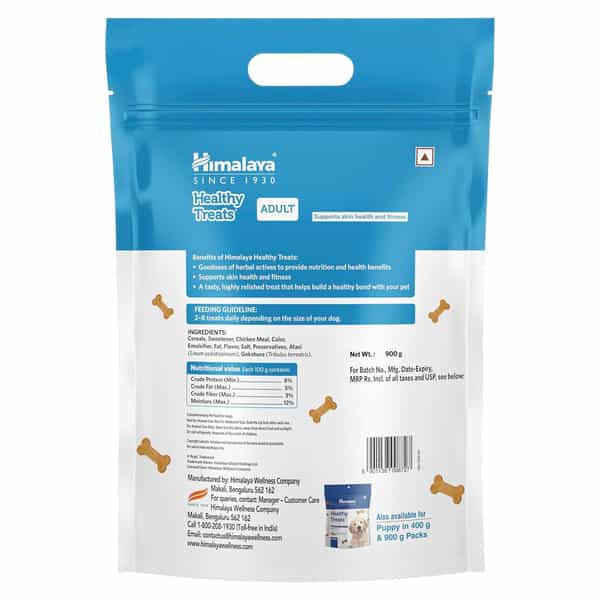 Himalaya Milk Flavour Healthy Adult Dog Treats / 900G