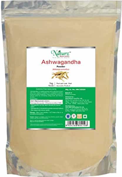 Naturz Ayurveda Ashwagandha Powder Grey (Nza4108) Natural 1 Kg