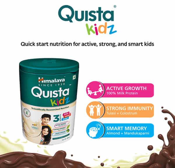 Himalaya Quista Kidz | Vanilla | Jar | 200 Gm