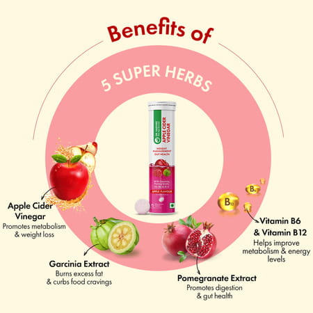 Dr. Vaidya'S Apple Cider Vinegar | 15 Effervescent Tablets