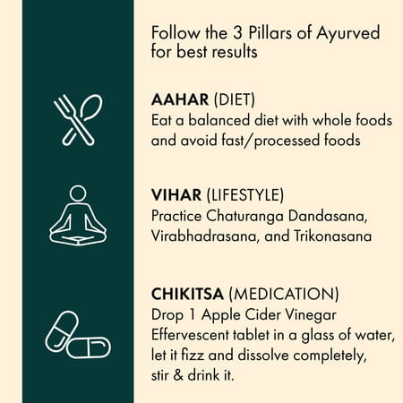 Dr. Vaidya'S Apple Cider Vinegar | 15 Effervescent Tablets