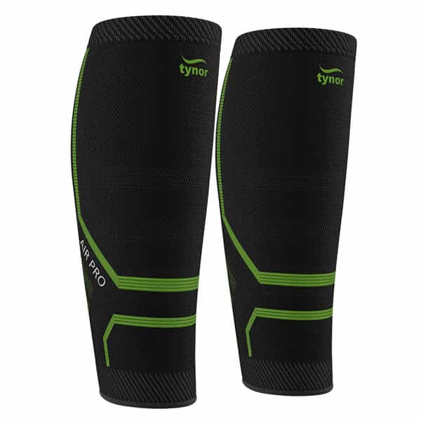 Tynor Calf And Shin Support Air Pro Black & Green Large 1 Unit