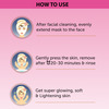 Sparkel - Hydrating & Skin Lightening Face Sheet Mask - Pack Of 3