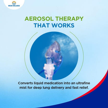 Micro Wellness Nebulizer Piston Compressor 1 Unit