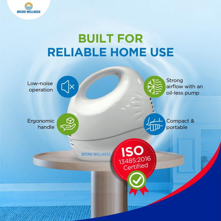 Micro Wellness Nebulizer Piston Compressor 1 Unit