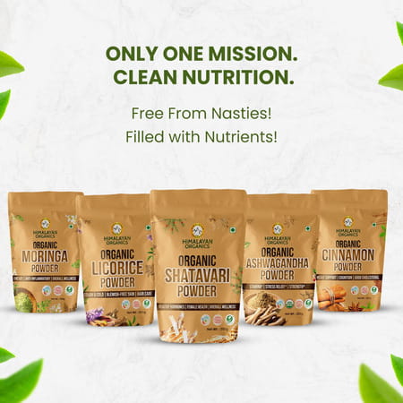 Himalayan Organics Organic Shatavari | Powder | Packet | 250 Gm