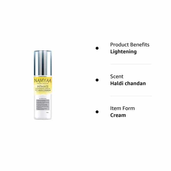 Namyaa Intimate Lightening Serum With Haldi & Chandan - 100Ml