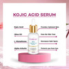 Kozicare Kojic Acid Skin Lightening/Brightening Combo Pack (Soap + Serum + Cream + Fairness Oil)