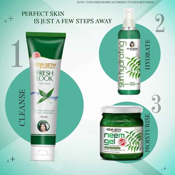 Keya Seth Aromatherapy Fresh Look Face Wash Neem & Tulsi100ml