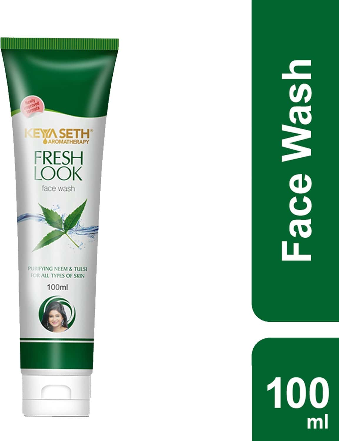 Buy KEYA SETH AROMATHERAPY FRESH LOOK FACE WASH NEEM & TULSI100ML