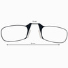 Klar Eye Quik Smartphone Reading Glasses Men And Women Powers +1 To +3+1.50 Power Black