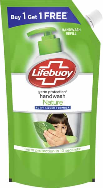 Lifebuoy Germ Protection Nature Hand Wash 750 Ml