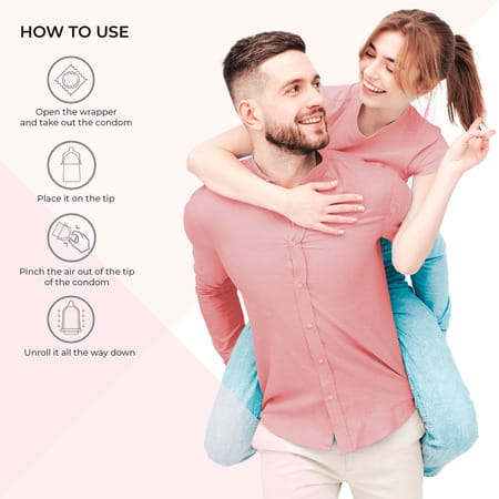 Mojocare Excites - Chocolate Extra Dotted Condoms