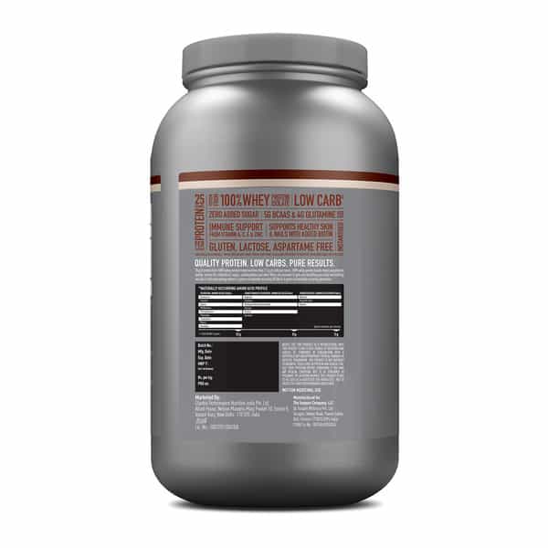 Isopure Whey Protein Isolate Powder With Vitamins For Immune Support - 2 Kg (Cookies & Cream)
